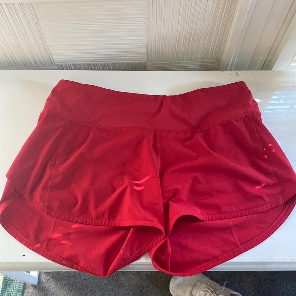 Lululemon speed up shorts 4 inch inseam